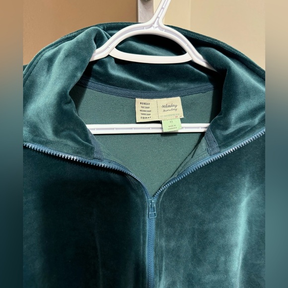 Anthropologie Saturday Sunday Rosalind Velour Tunic Dress - Picture 6 of 6